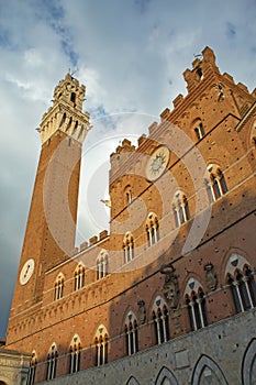 The Torre del Mangia. Siena (Tuscany, Italy)