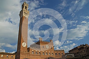 The Torre del Mangia. Siena (Tuscany, Italy)