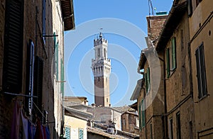 Torre del Mangia, Tuscany, Siena, Italy