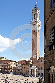 Torre del Mangia, Tuscany, Siena, Italy