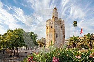 Torre del Oro, Tower of Gold, Seville, Spain