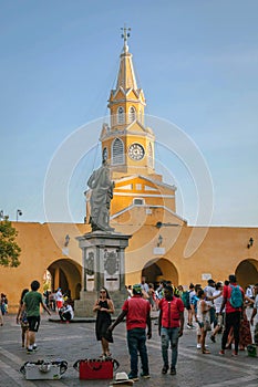 Torre del Reloj Cartagena Colombia
