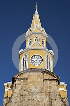 Torre del Reloj in Cartagena de Indias, Colombia photo