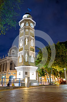 Torre del reloj Guayaquil, Ecuador Malecon 2000 photo