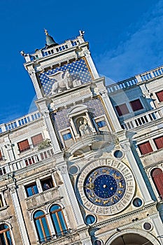 Torre dell Orologio (Clock Tower) in Venice, Italy photo