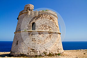 Torre des Garrovet in Babaria Cape Formentera