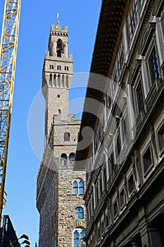 Torre di Arnolfo, Piazza della Signoria, Florence, Tuscany, Italy photo