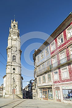 Torre dos clerigos porto portugal photo