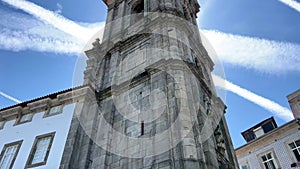 Torre dos Clerigos in Porto tower in port city center portugal