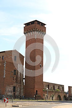 Torre Guelfa and Old Citadel, Pisa