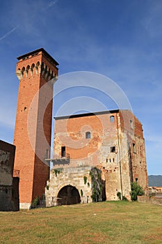 Torre Guelfa and Old Citadel, Pisa