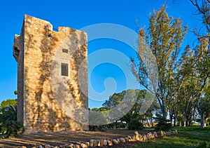 Torre la Sal vigia tower Cabanes Castellon photo