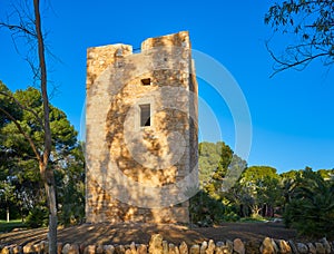 Torre la Sal vigia tower Cabanes Castellon photo