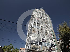 Torre Latinoamericana tower in ciudad de mexico, mexico city photo