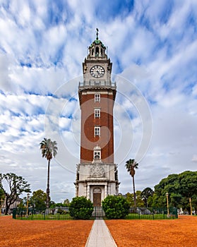 Torre Monumental Clock Tower Vertical Portrait Buenos Aires City Skyline