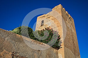 TorreÃ³n del Ferro, next to part of the wall that surrounded Guadix, Granada, photo