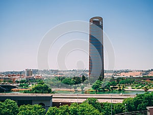 Torre Pelli tower in Seville Spain