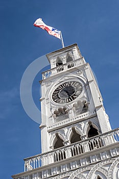 The Torre Reloj (clock tower) in Iquique, Chile photo