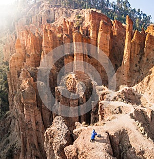 `Torre Torre` rocky park in Huancayo, Peru photo