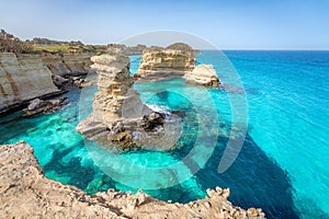 Torre Sant' Andrea, Salento coast, Puglia region, Italy