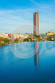 The Torre Sevilla in Seville, Spain