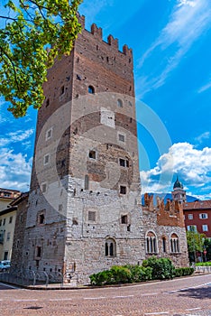 Torre Vanga in Italain town Trento