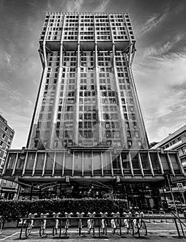 The Velasca Tower in Milan