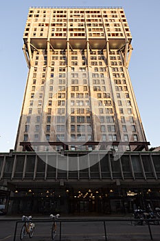 Torre Velasca, Milan in sunset