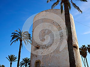 Torre Vigia Berber pirate watchtower Cabo Roig Orihuela Costa S