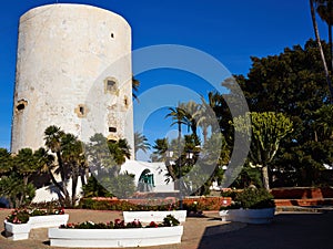 Torre Vigia Berber pirate watchtower Cabo Roig Orihuela Costa S photo