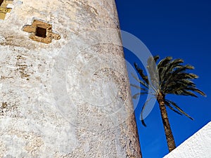 Torre Vigia Berber pirate watchtower Cabo Roig Orihuela Costa S photo