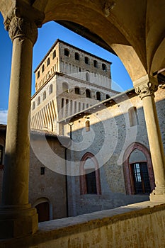 Torrechiara castle