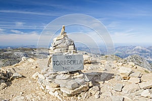 Torrecilla milestone signal photo
