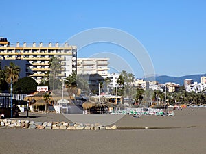 Torremolinos beach-andalusia-Spain Europe photo