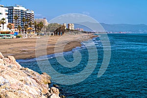 Torremolinos Playa del Bajondillo beach Andalusia Costa del Sol Spain photo