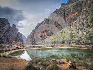 The Torrent de Pareis, Mallorca, Balearic Islands