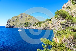 Torrent de Pareis and Port de Sa Calobra - beautiful coast of Mallorca, Spain