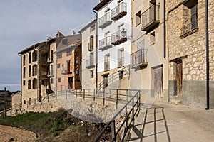 Torres de Arca village. Teruel province photo