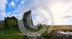 Torres del Oeste ruins in Galicia