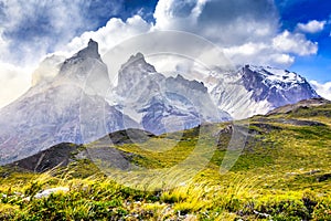 Torres del Paine, Patagonia, Chile photo