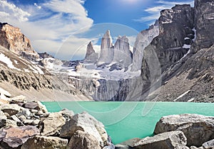 Torres del Paine mountains, Patagonia, Chile