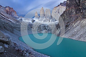 Torres del Paine National Park, maybe the best sunrise in the world! and without seeing the sun!