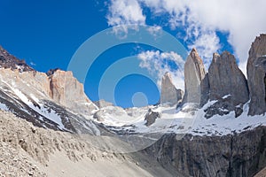 Torres del Paine National Park view, Chile landmark