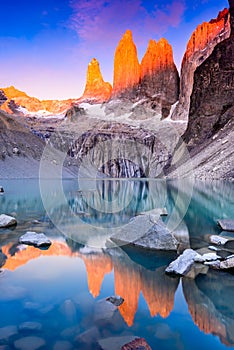 Torres del Paine, Patagonia, Chile