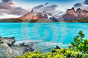 Torres del Paine, Patagonia, Chile photo