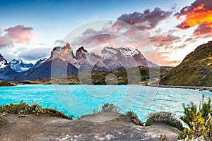 Torres del Paine, Patagonia, Chile photo