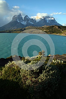 Torres del Paine range, Patagonia, Chile photo