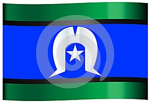 Torres Strait Islander Flag Wave