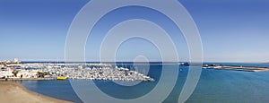 Torrevieja Alicante aerial panoramic sea photo