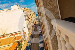 TORREVIEJA, SPAIN: Beautiful old buildings in the city center